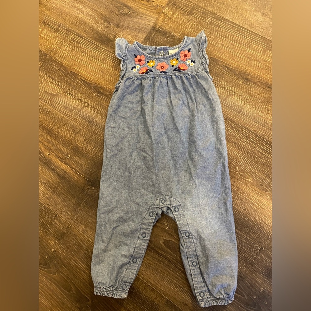 Denim jumpsuit
